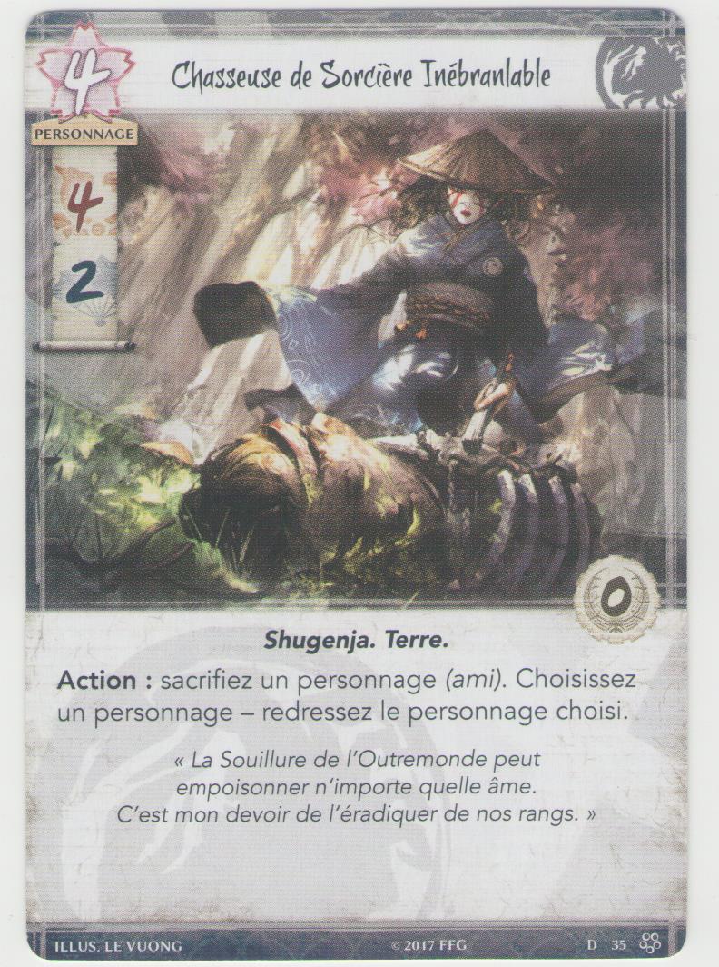 Chasseuse de Sorcières Inébranlable